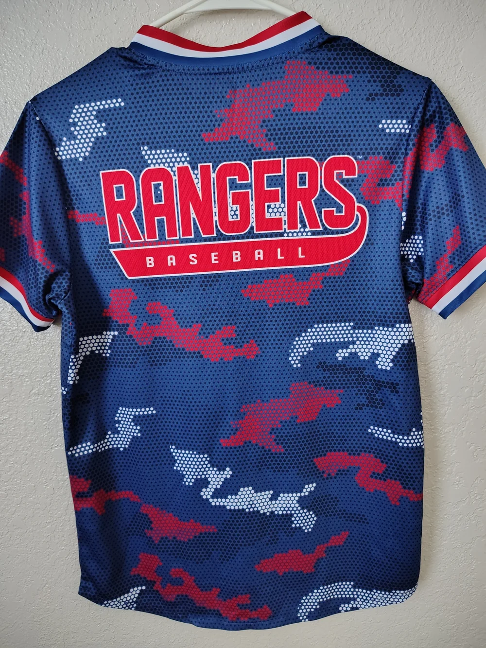 Genuine Merchandise Navy, Red, White Youth Baseball Jersey